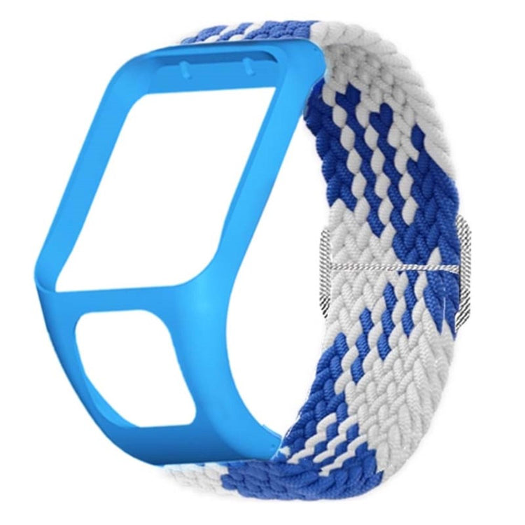 Meget Godt Nylon Universal Rem passer til Tomtom Smartwatch - Blå#serie_11