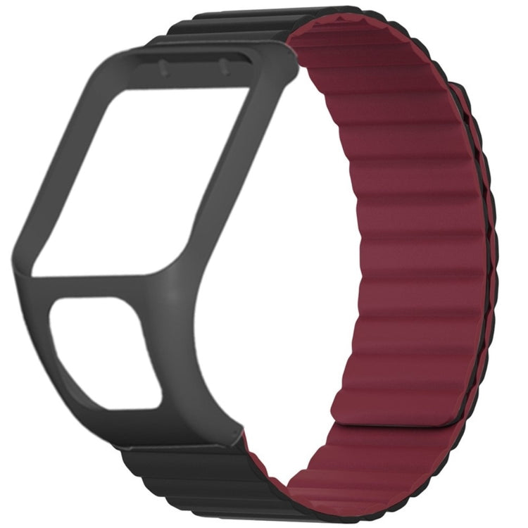Meget Kønt Silikone Universal Rem passer til Tomtom Smartwatch - Rød#serie_3