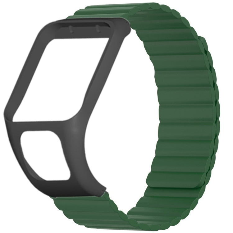 Meget Kønt Silikone Universal Rem passer til Tomtom Smartwatch - Grøn#serie_7