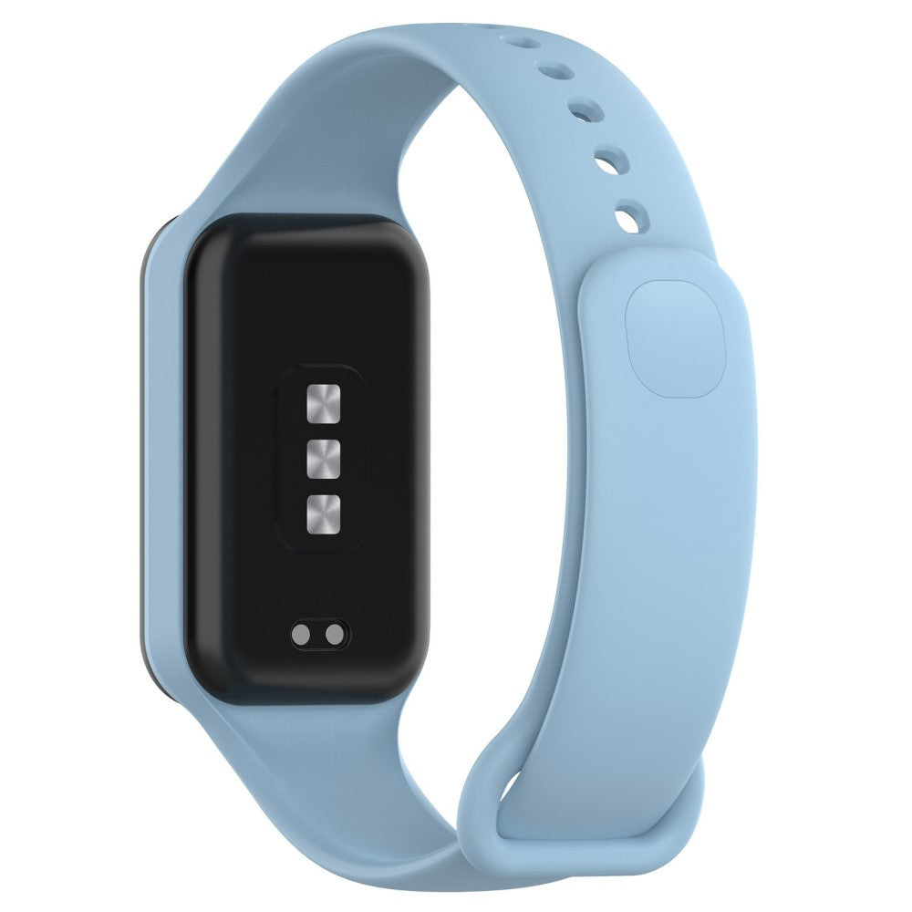 Silikone Universal Rem passer til Xiaomi Redmi Band 2 / Xiaomi Smart Band 8 Active - Blå#serie_8