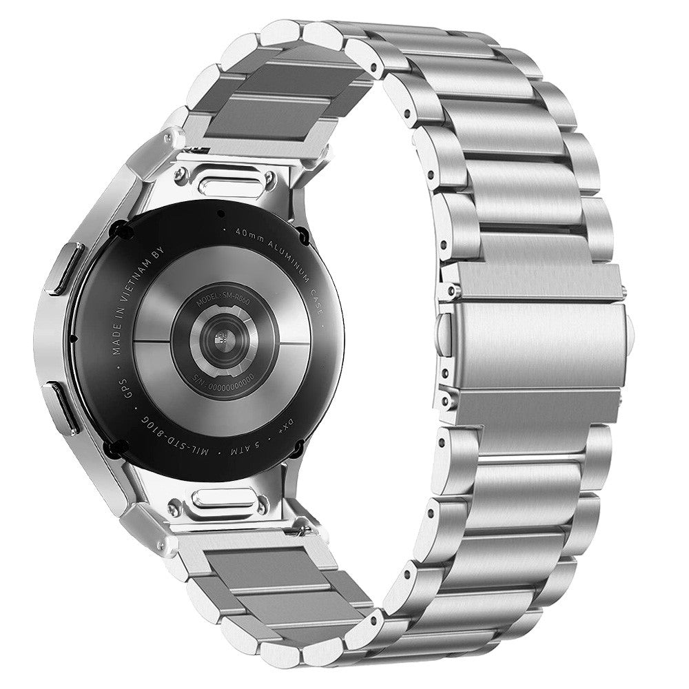 Super Skøn Metal Universal Rem passer til Samsung Smartwatch - Sølv#serie_091