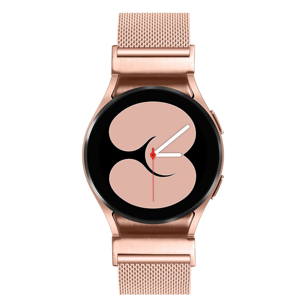 Mega Slidstærk Metal Universal Rem passer til Samsung Smartwatch - Pink#serie_3