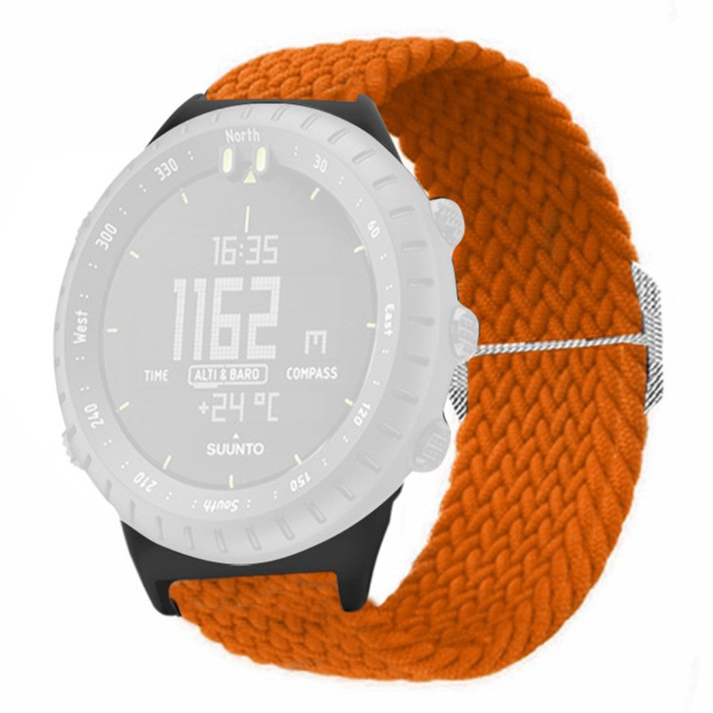 Rigtigt Kønt Nylon Rem passer til Suunto Core - Orange#serie_2