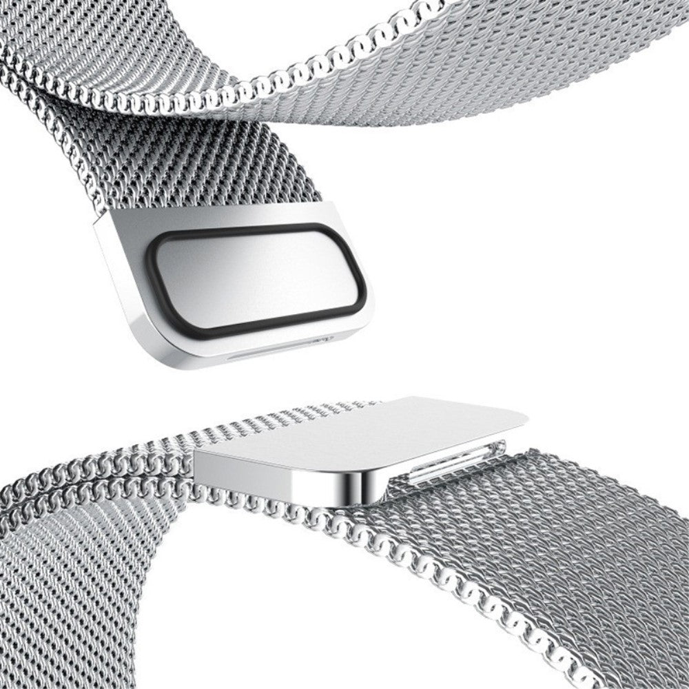Meget Pænt Metal Universal Rem passer til Tomtom Smartwatch - Sølv#serie_2