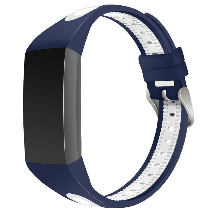 Silikone Universal Rem passer til Fitbit Charge 3 / Fitbit Charge 4 - Blå#serie_1