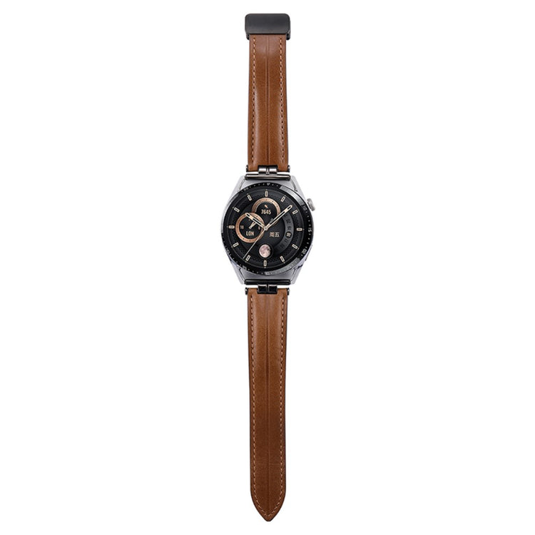 Mega Fed Kunstlæder Universal Rem passer til Smartwatch - Blå#serie_3