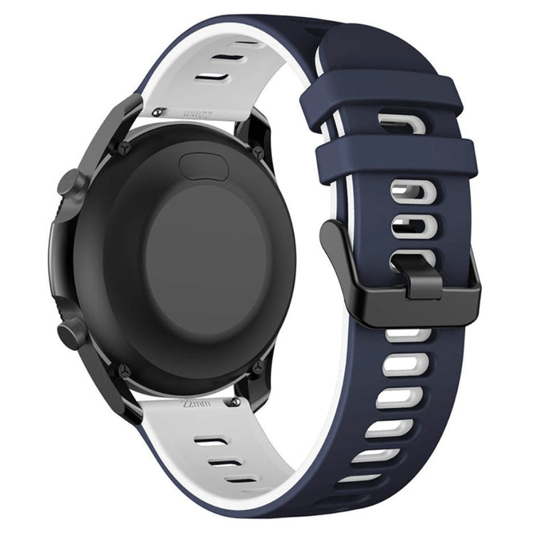 Vildt Flot Silikone Universal Rem passer til Smartwatch - Blå#serie_11