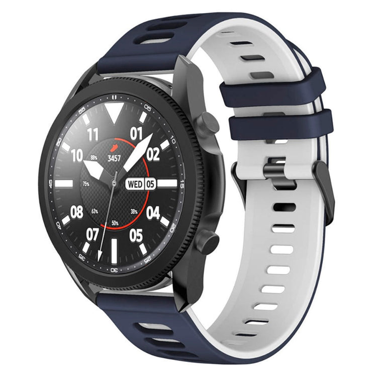 Vildt Flot Silikone Universal Rem passer til Smartwatch - Blå#serie_11