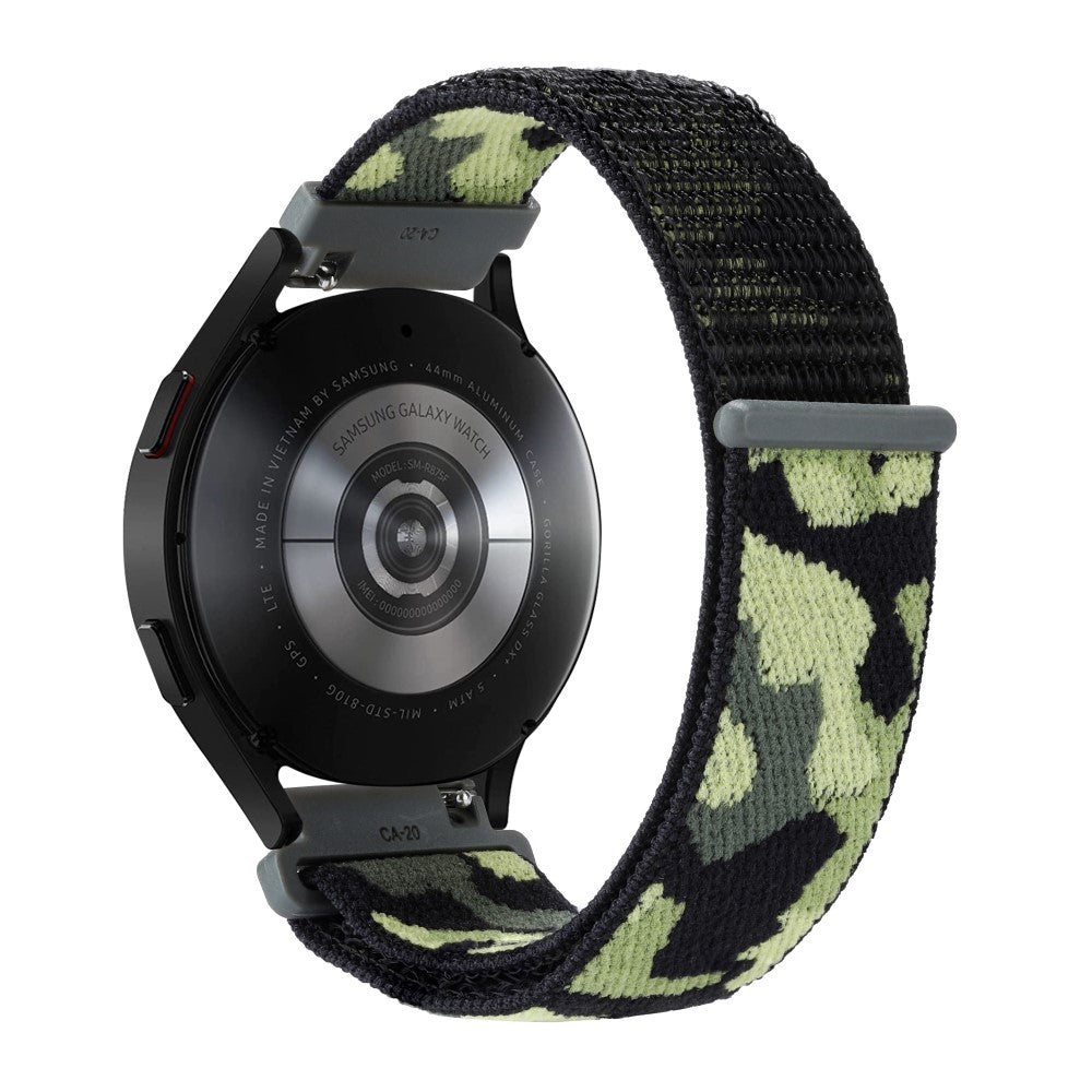 Rigtigt Godt Nylon Universal Rem passer til Smartwatch - Grøn#serie_5