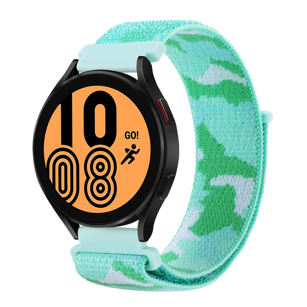 Rigtigt Godt Nylon Universal Rem passer til Smartwatch - Grøn#serie_8