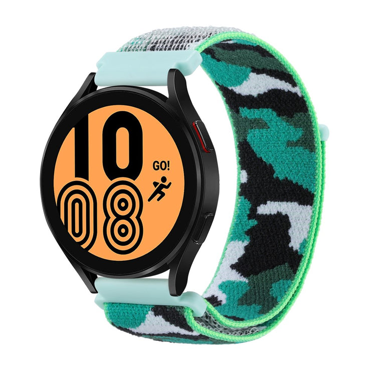 Rigtigt Godt Nylon Universal Rem passer til Smartwatch - Grøn#serie_9
