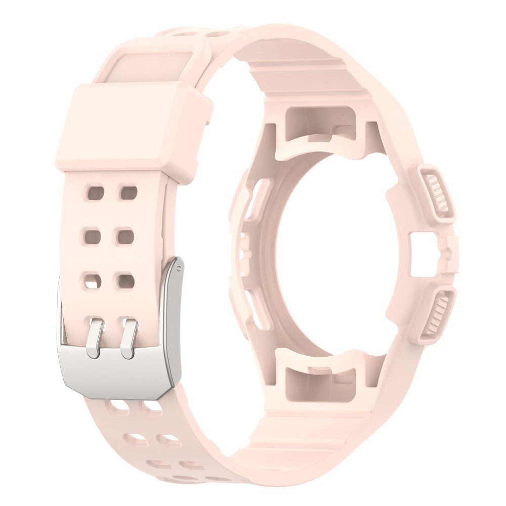 Glimrende Silikone Rem passer til Samsung Galaxy Watch 4 (40mm) - Pink#serie_6