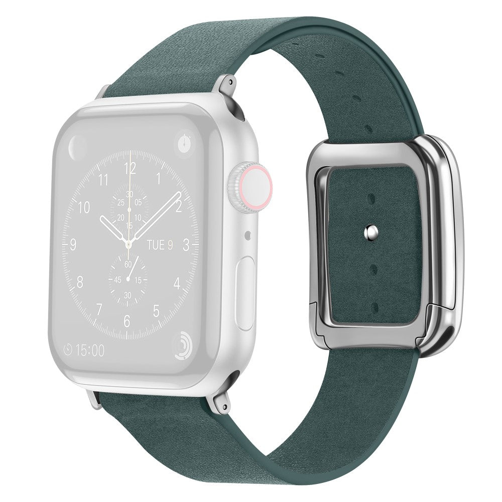 Helt Vildt Godt Kunstlæder Universal Rem passer til Apple Smartwatch - Grøn#serie_1
