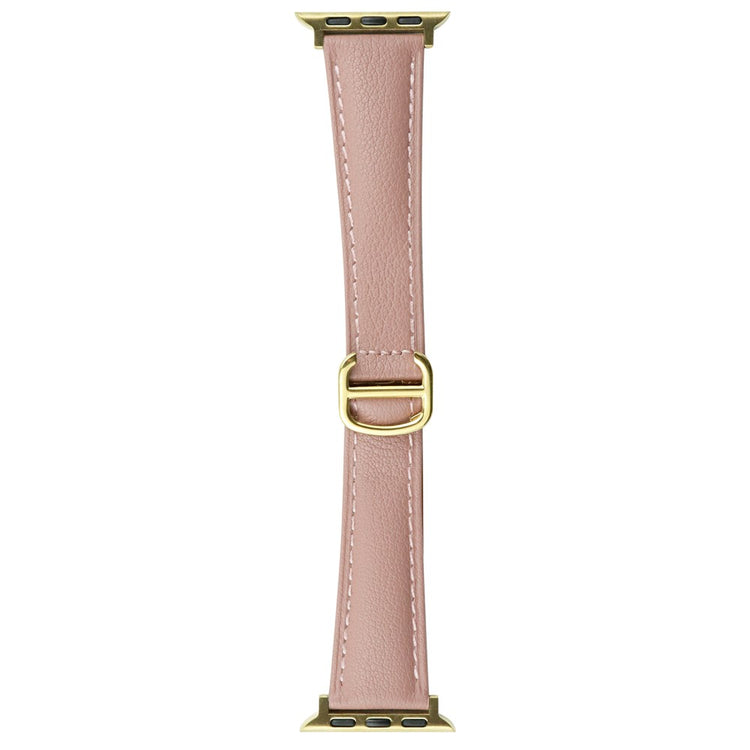 Eminent Ægte Læder Universal Rem passer til Apple Smartwatch - Pink#serie_2