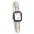 Tidslöst Apple Smartwatch Sten Och Nylon Universell Armband