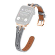 Mycket Fint Apple Smartwatch Äkta Läder Universell Armband
