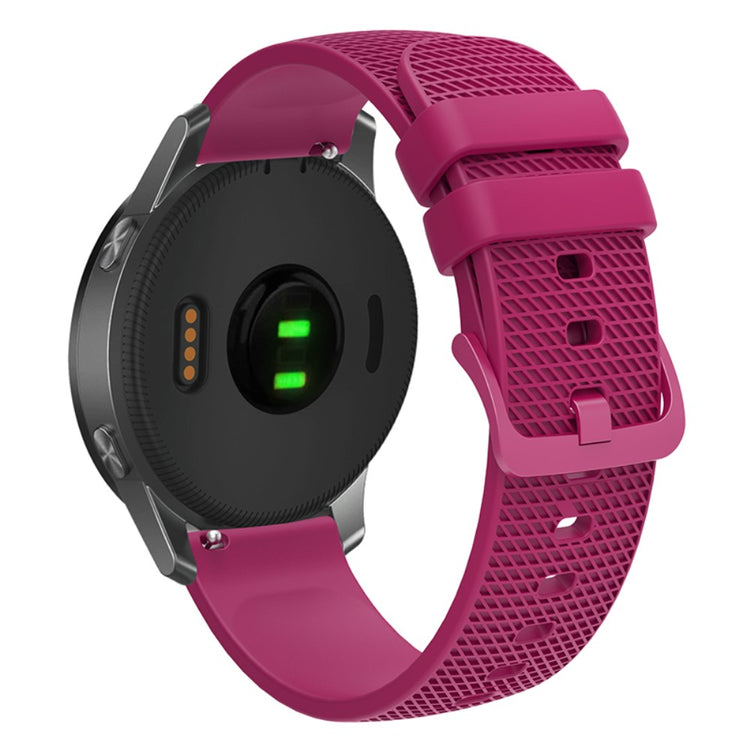Sejt Silikone Universal Rem passer til Smartwatch - Pink#serie_7