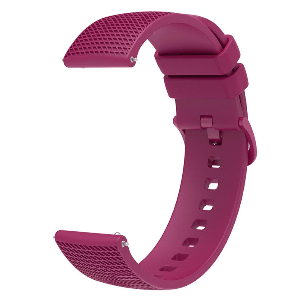 Sejt Silikone Universal Rem passer til Smartwatch - Pink#serie_7