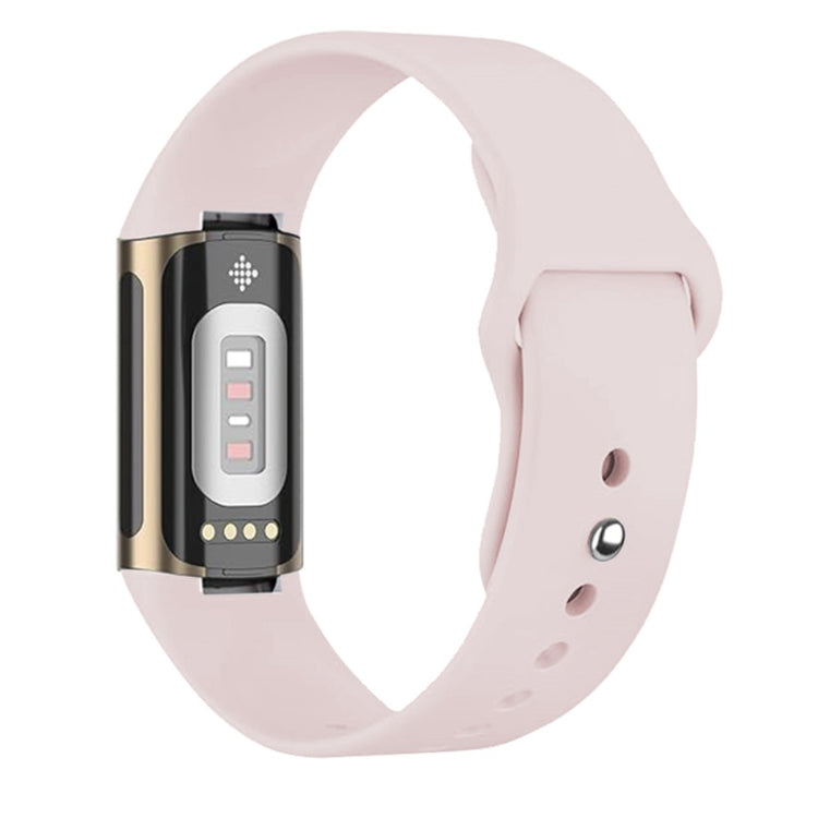 Silikone Universal Rem passer til Fitbit Charge 6 / Fitbit Charge 5 - Pink#serie_3