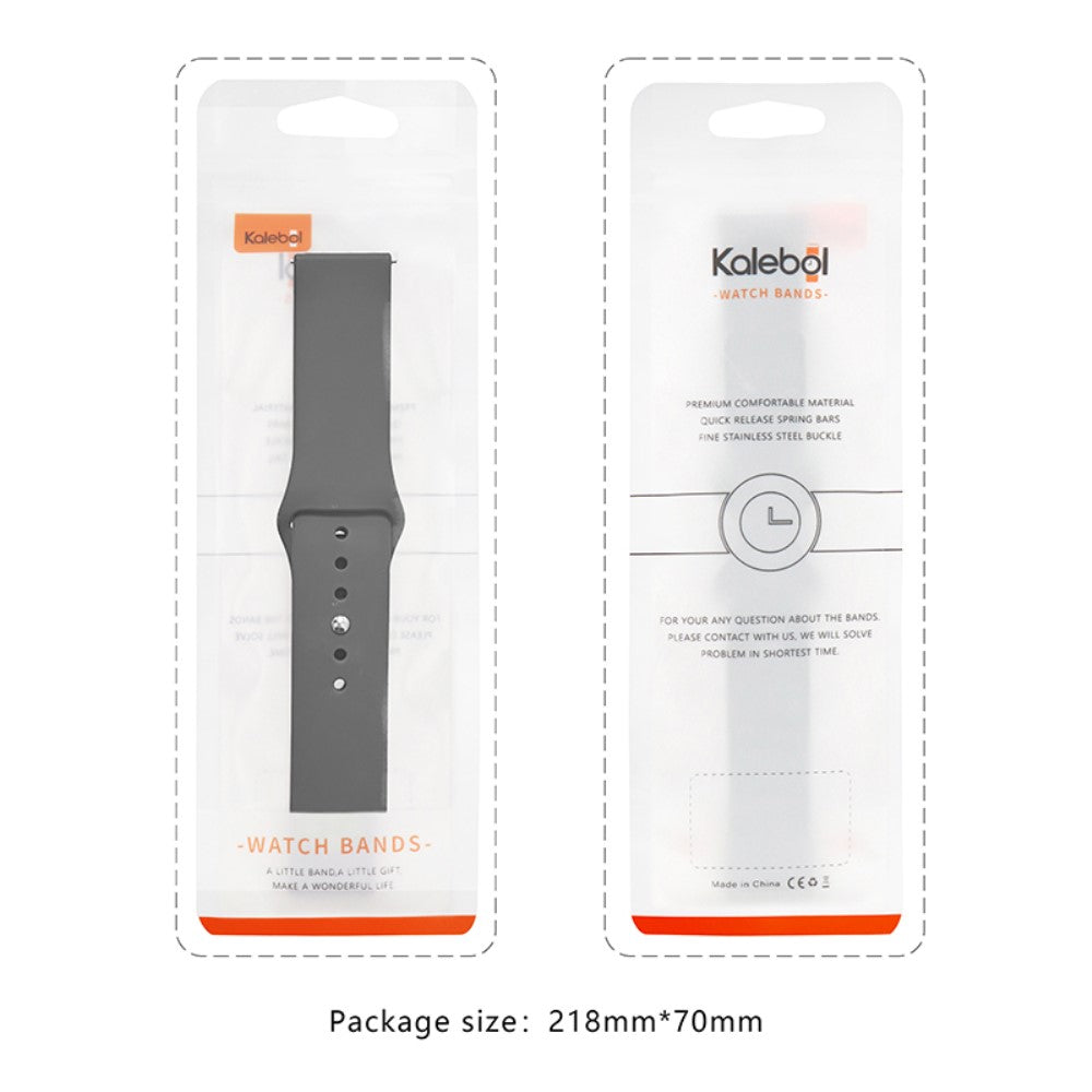 Silikone Universal Rem passer til Fitbit Charge 6 / Fitbit Charge 5 - Rød#serie_5