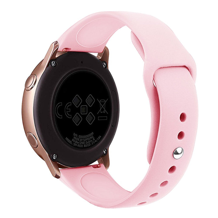 Mega Skøn Silikone Universal Rem passer til Smartwatch - Pink#serie_4