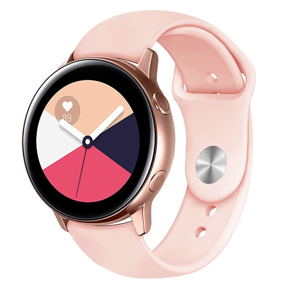 Mega Skøn Silikone Universal Rem passer til Smartwatch - Pink#serie_5