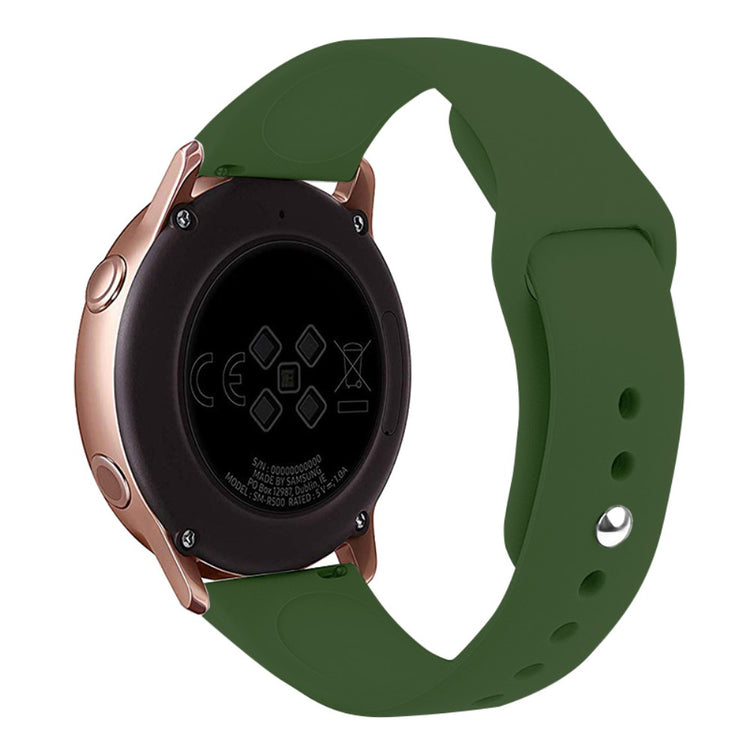 Mega Skøn Silikone Universal Rem passer til Smartwatch - Grøn#serie_12
