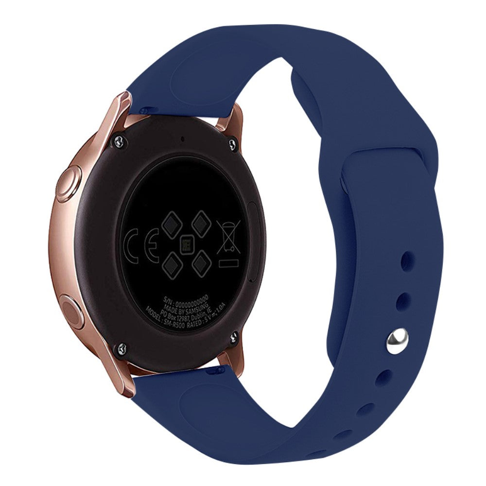 Mega Skøn Silikone Universal Rem passer til Smartwatch - Blå#serie_15