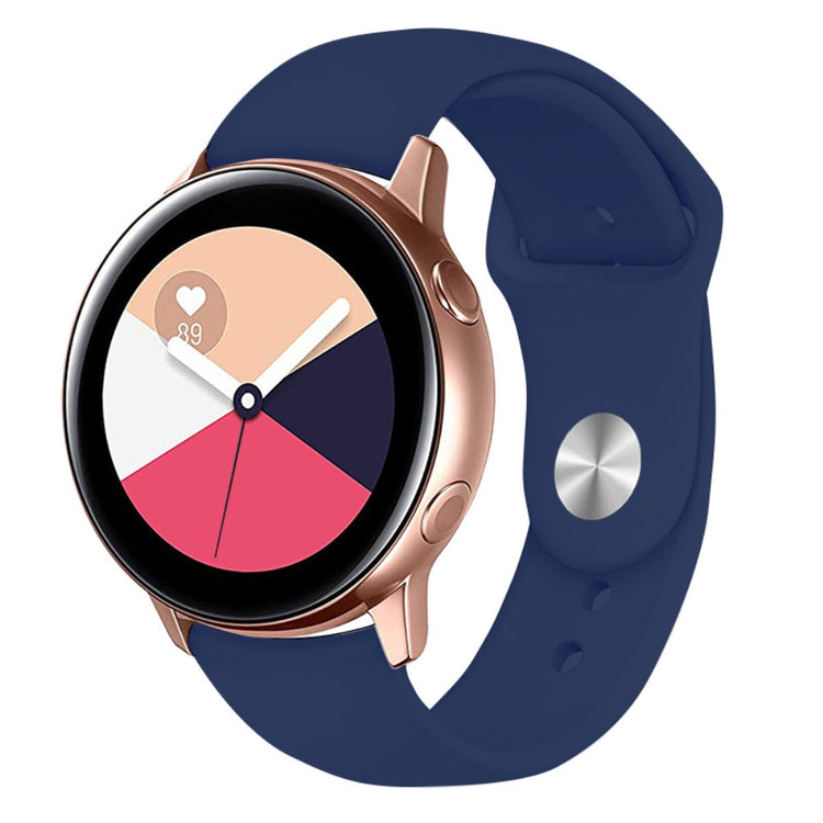 Super Kønt Silikone Universal Rem passer til Smartwatch - Blå#serie_14