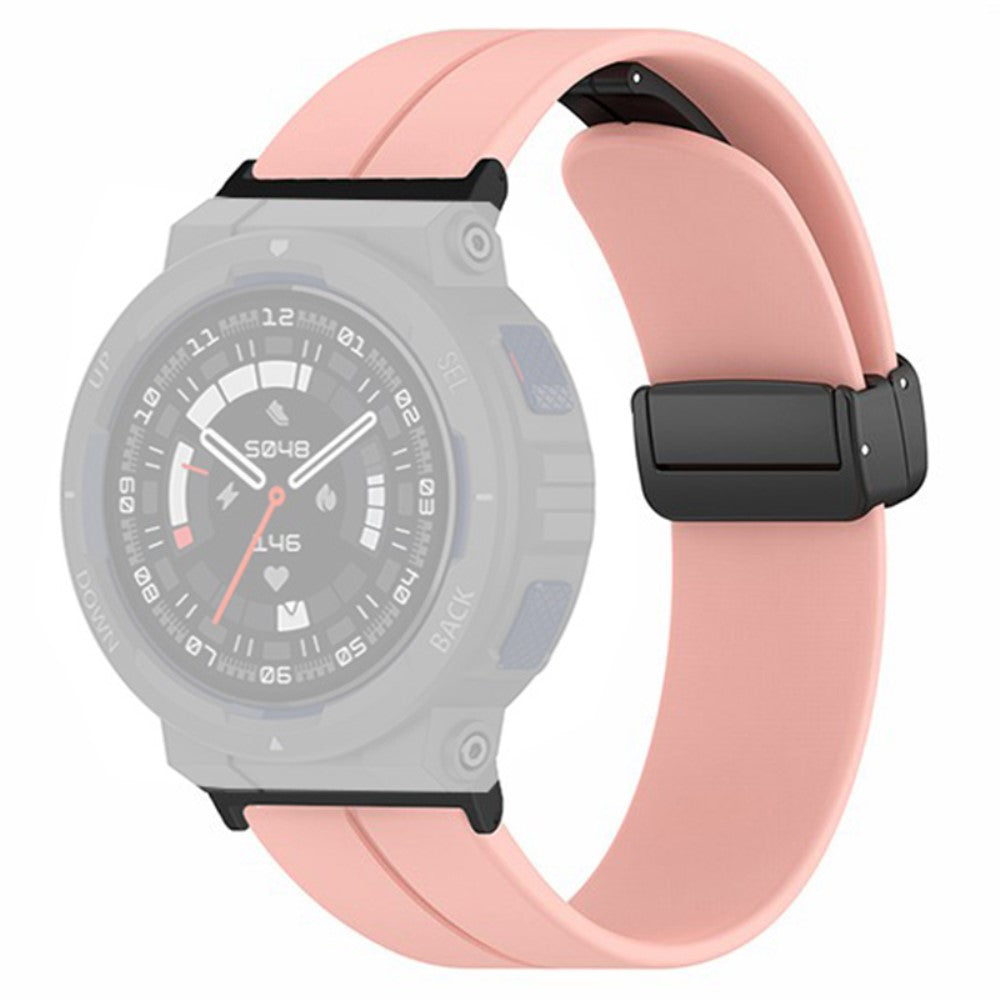 Pænt Silikone Rem passer til Amazfit Active Edge - Pink#serie_5