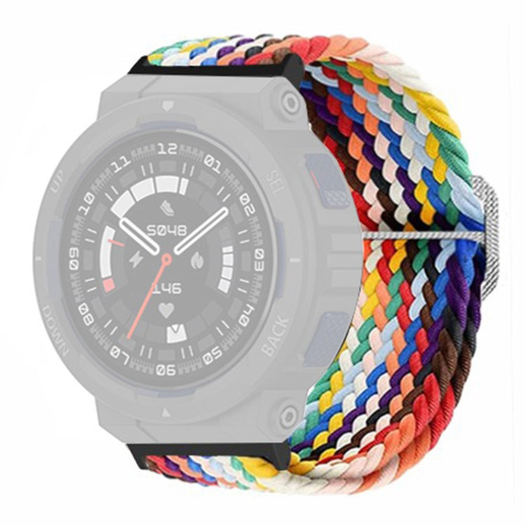 Rigtigt Godt Nylon Rem passer til Amazfit Active Edge - Flerfarvet#serie_1