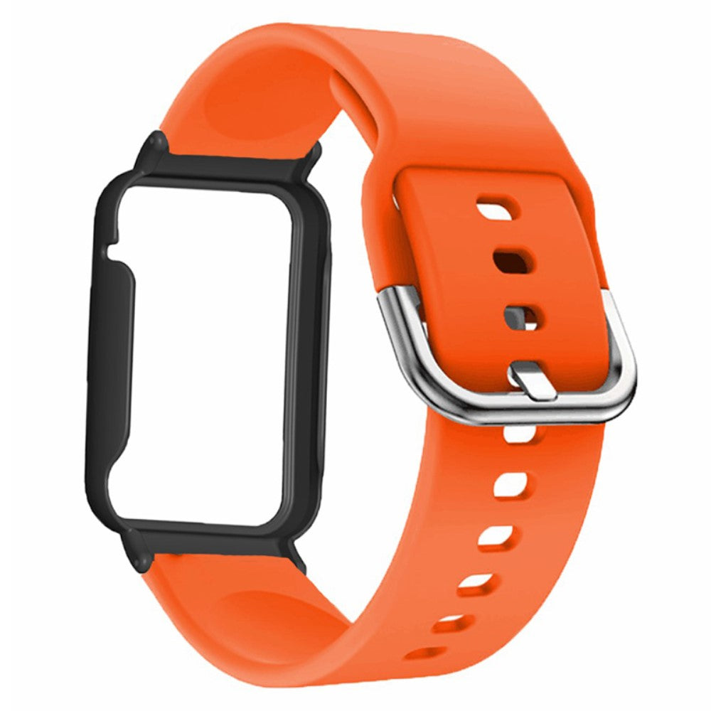 Fremragende Silikone Rem passer til Xiaomi Smart Band 8 Pro - Orange#serie_3