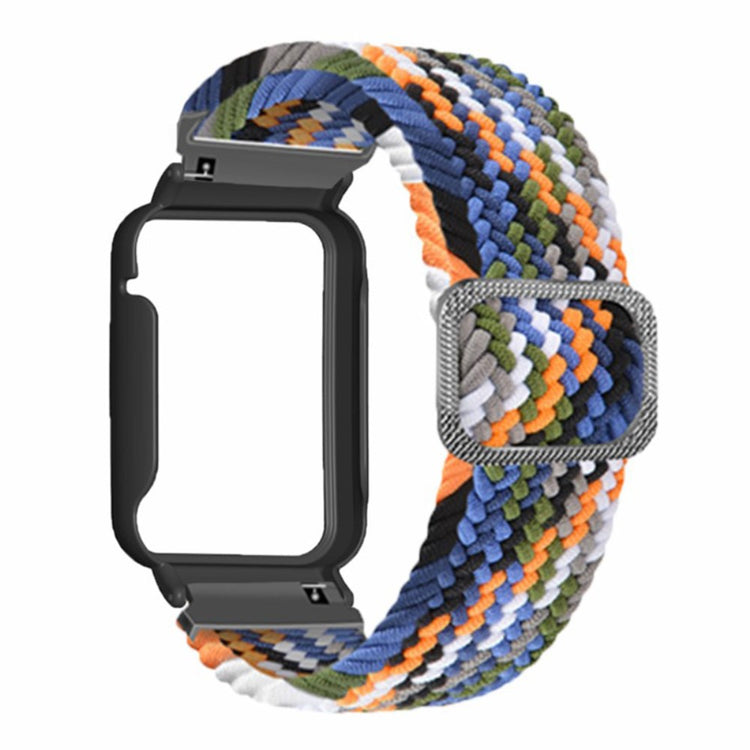 Mega Godt Nylon Rem passer til Xiaomi Smart Band 8 Pro - Sort#serie_13