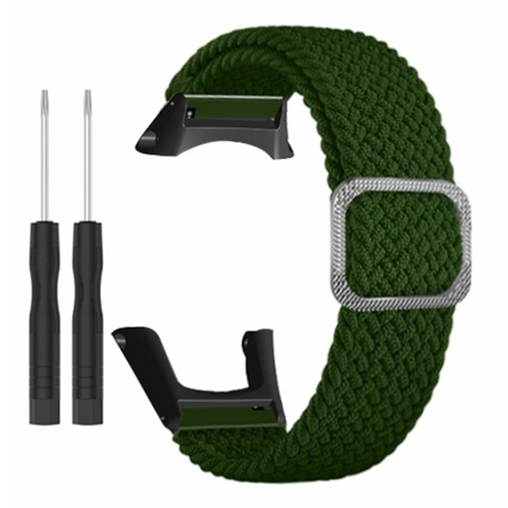 Glimrende Nylon Universal Rem passer til Suunto Smartwatch - Grøn#serie_11
