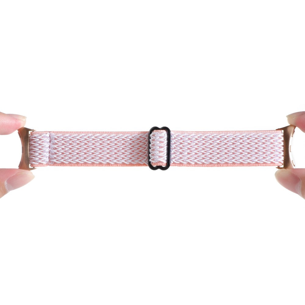 Nylon Universal Rem passer til Google Pixel Watch 2 / Google Pixel Watch - Pink#serie_3