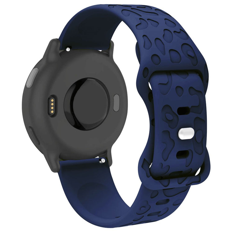 Rigtigt Cool Silikone Universal Rem passer til Smartwatch - Blå#serie_3