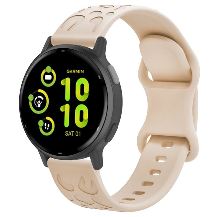 Rigtigt Cool Silikone Universal Rem passer til Smartwatch - Brun#serie_6