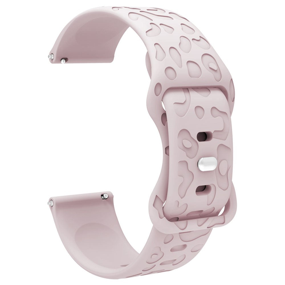 Rigtigt Cool Silikone Universal Rem passer til Smartwatch - Pink#serie_9