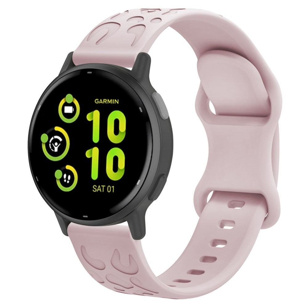 Rigtigt Cool Silikone Universal Rem passer til Smartwatch - Pink#serie_9