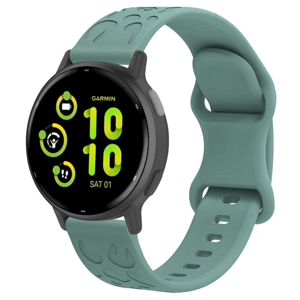 Rigtigt Cool Silikone Universal Rem passer til Smartwatch - Grøn#serie_10