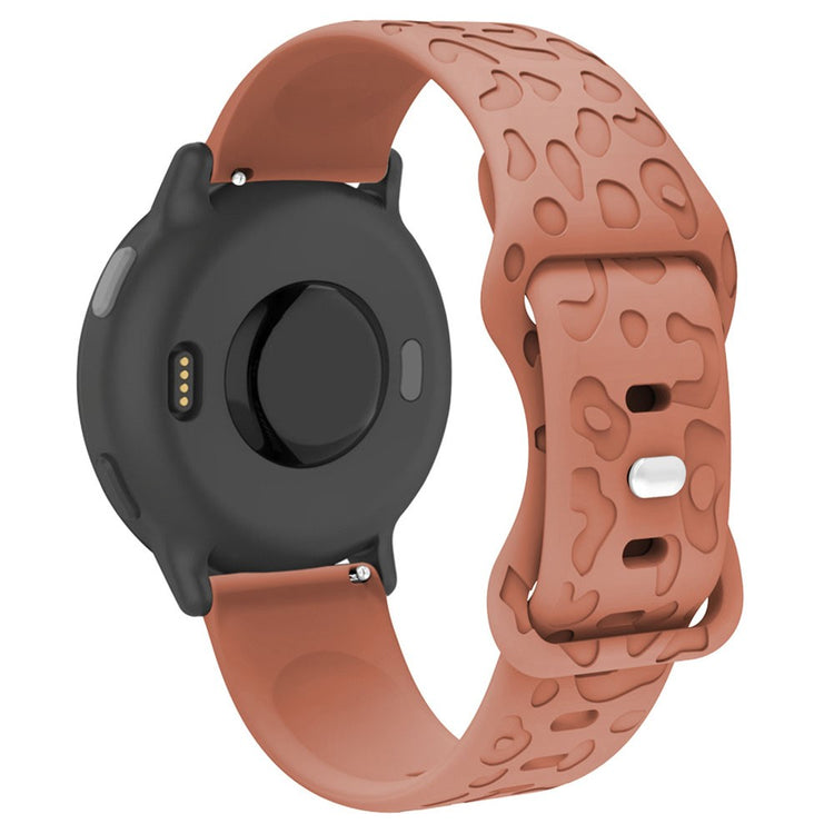 Rigtigt Cool Silikone Universal Rem passer til Smartwatch - Brun#serie_15