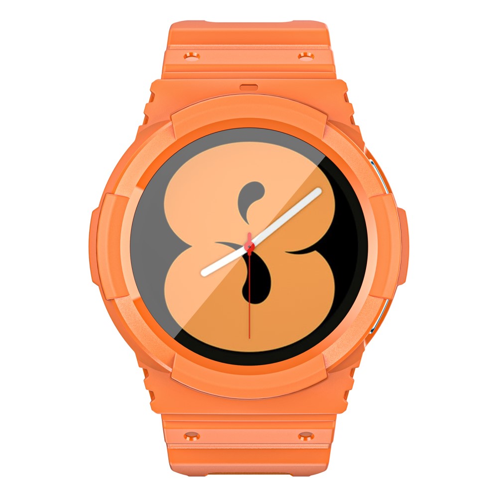 Silikone Universal Rem passer til Samsung Galaxy Watch 4 (40mm) / Samsung Galaxy Watch 5 (40mm) - Orange#serie_10