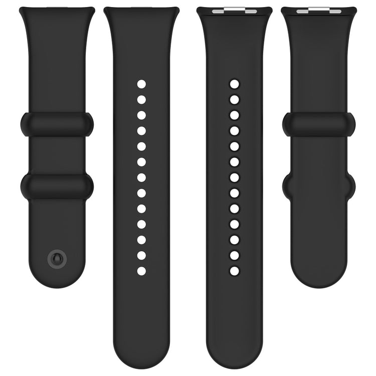 Silikone Universal Rem passer til Xiaomi Band 8 Pro / Xiaomi Redmi Watch 4 - Gul#serie_5