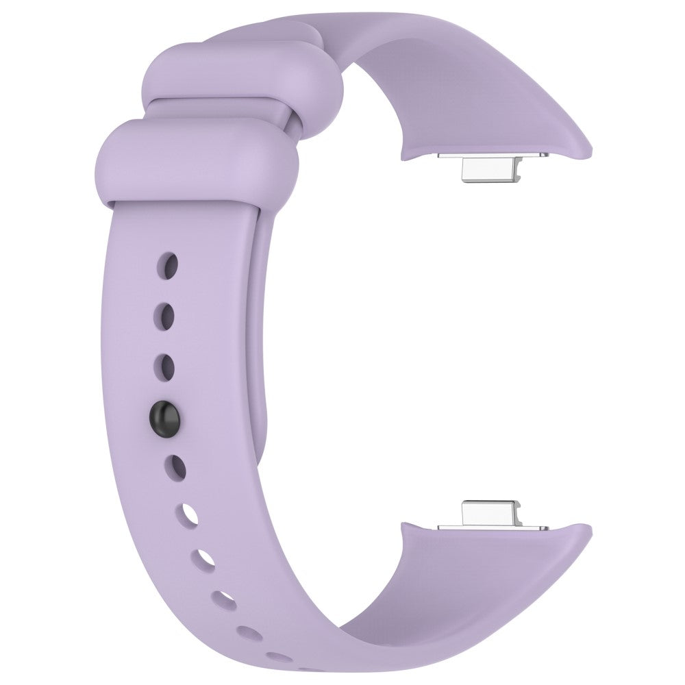 Silikone Universal Rem passer til Xiaomi Band 8 Pro / Xiaomi Redmi Watch 4 - Lilla#serie_12