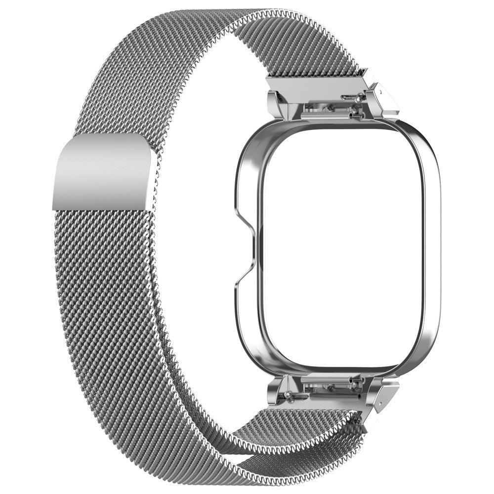 Vildt Hårdfør Metal Rem passer til Xiaomi Redmi Watch 4 - Sølv#serie_021