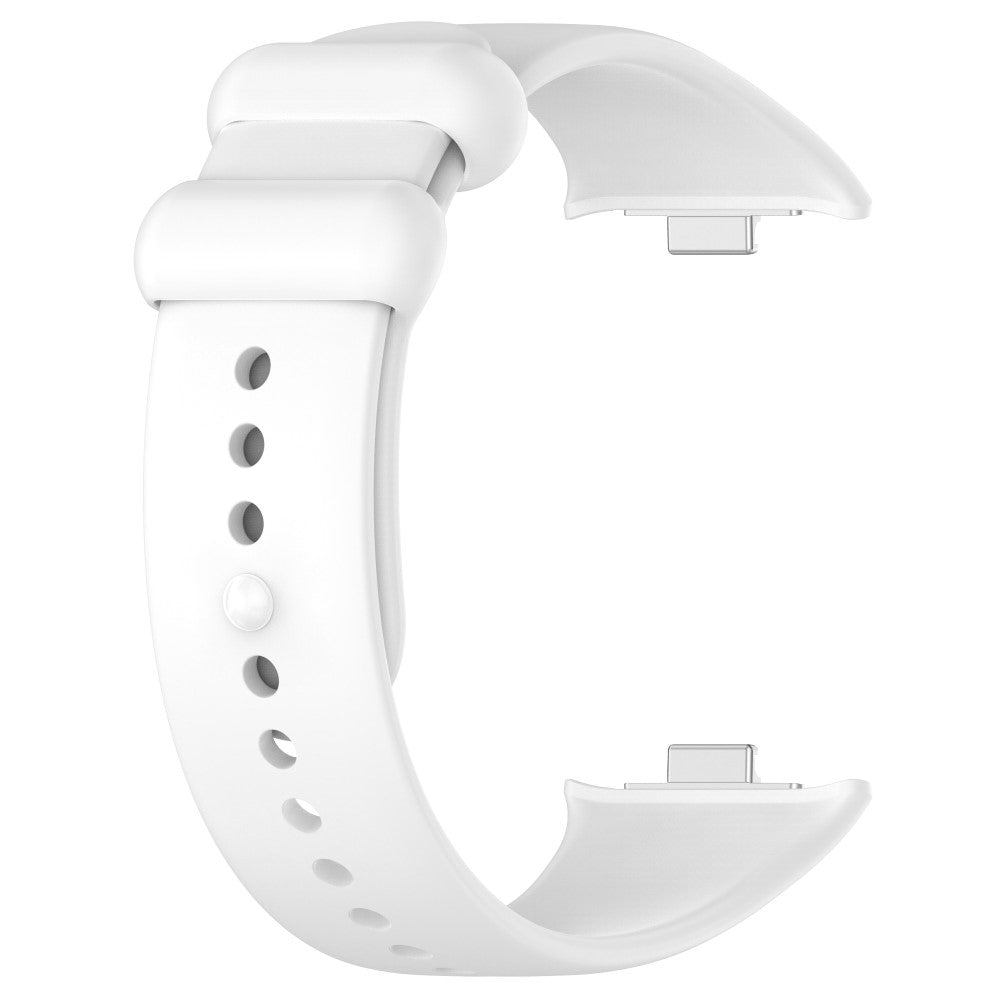 Silikone Universal Rem passer til Xiaomi Smart Band 8 Pro / Xiaomi Redmi Watch 4 - Hvid#serie_2