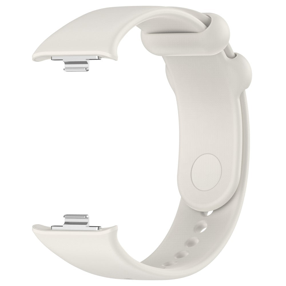 Silikone Universal Rem passer til Xiaomi Smart Band 8 Pro / Xiaomi Redmi Watch 4 - Guld#serie_4