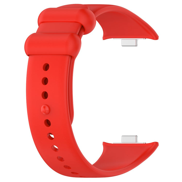 Silikone Universal Rem passer til Xiaomi Smart Band 8 Pro / Xiaomi Redmi Watch 4 - Rød#serie_7