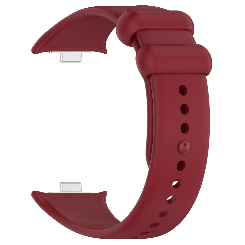 Silikone Universal Rem passer til Xiaomi Smart Band 8 Pro / Xiaomi Redmi Watch 4 - Rød#serie_9