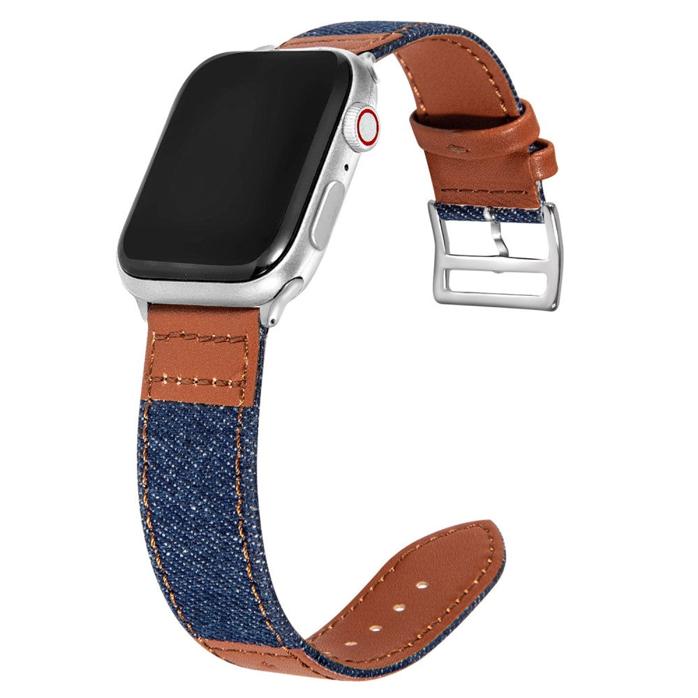 Helt Vildt Fantastisk Nylon Universal Rem passer til Apple Smartwatch - Blå#serie_4